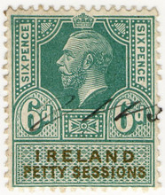(19) 6d Green & Olive (1912)