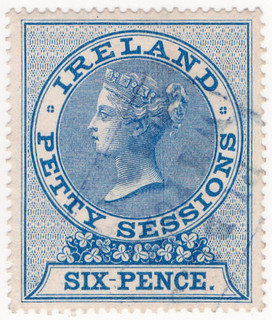 (4a) 6d Blue (1862)