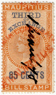 (28) 85c Brown & Blue (1878)