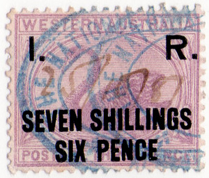 (12) 7/6d Lilac (1882)