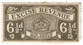 (58) 6½d Grey (1934)