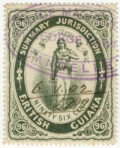 (17) 96c Grey-Green (1883)