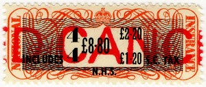 (105) £8.80 Black & Orange (1974 probably)