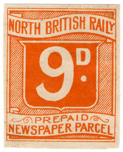 9d Prepaid Newspaper Parcel