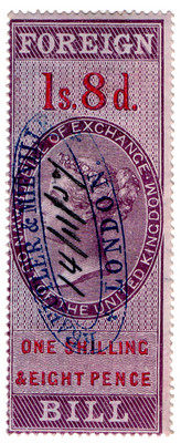 (35) 1/8d Lilac & Carmine (1855)