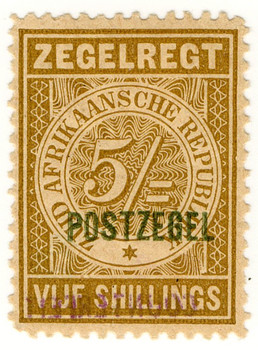 (51) 5/- Bistre (1886)