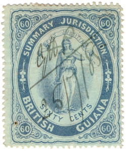 (06) 60c Blue (1866)