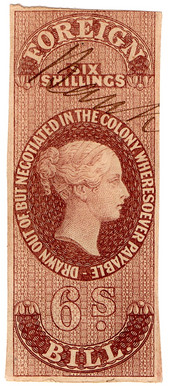 (09) 6/- Purple-Brown (1862)