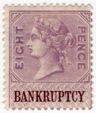 (46) 8d Lilac & Brown (1873)