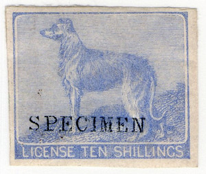 (02) 10/- Blue (1865)