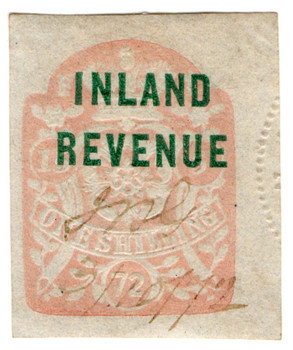 (09) 1/- Red (1872)