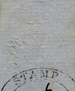 (18) £1 10/- Embossed (1851)