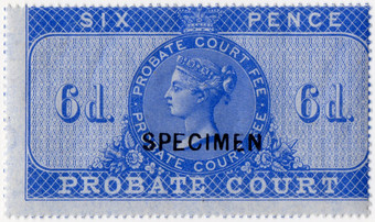 (16) 6d Ultramarine (1860)
