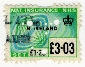 (01) £3.03 Green & Blue (1972)