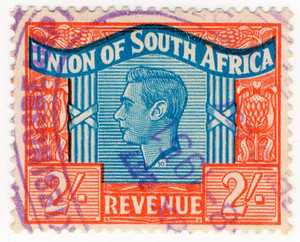 (71) 2/- Orange & Blue (1946)
