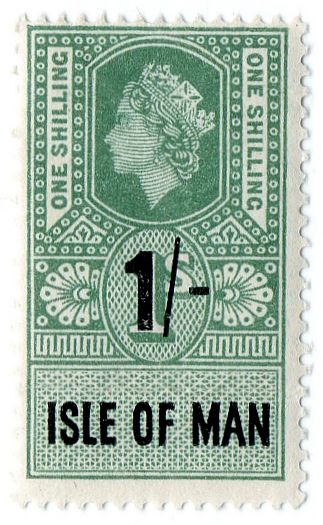 (71) 1/- Green & Black (1961)