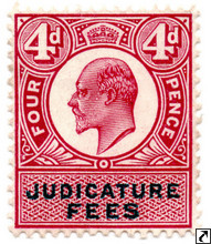 Edward VII Revenue Stamps
