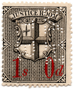 (12) 1/- Black & Red (1888)