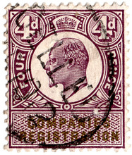 (16) 4d Lilac & Green (1902)