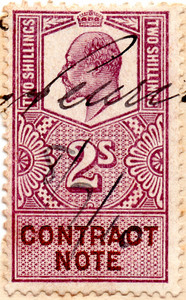 (14) 2/- Lilac & Brown (1907)
