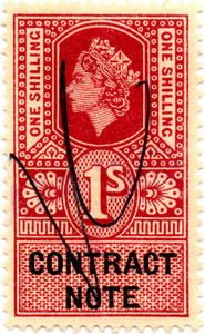 (59) 1/- Claret & Black (1959)