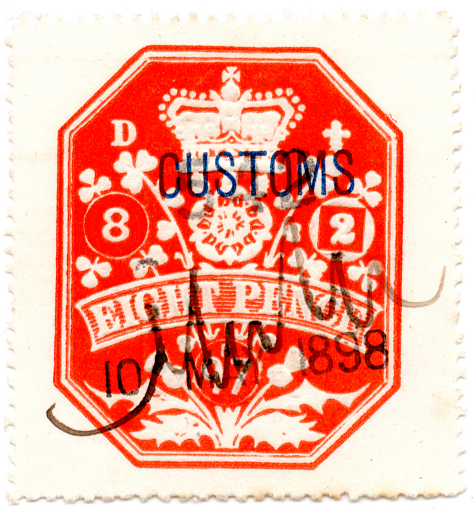 (40) 8d Red (1897)