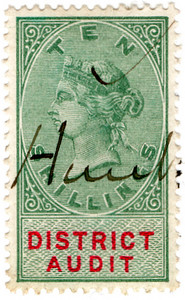(02) 10/- Green & Carmine (1879)