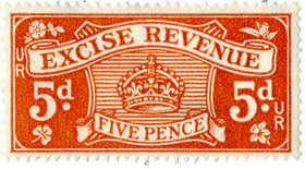 (35) 5d Brown (1925)