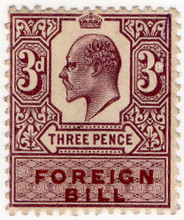 (139) 3d Purple & Brown (1907)
