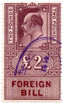 (151) £2 Purple & Maroon (1910)