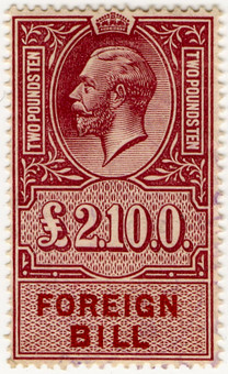 (197) £2 10/- Purple (1917)