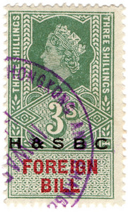 (224) 3/- Green & Red (1959)