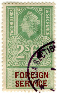 (21) 2/6d Green & Brown (1959)