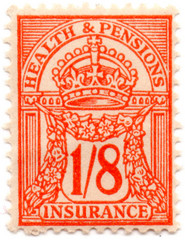 (77) 1/8d Orange (1925)