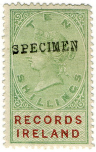 (04) 10/- Green & Red (1893)