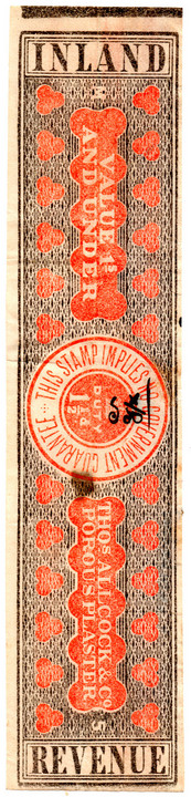 (91) 1½d Black & Red (1885)