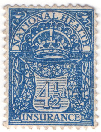 (09) 4½d Blue (1912)