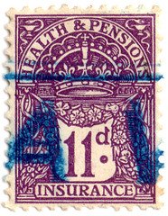 (09a) 11d Violet (1925)