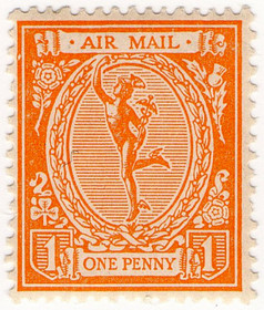 1d Orange (1923)