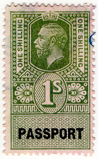 (07) 1/- Green & Black (1921)