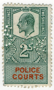 (20) 2/- Green & Scarlet (1902)