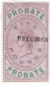 (31) £5 Lilac & Green (1878)