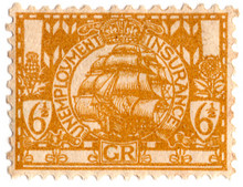 (08) 6½d Ochre (1912)