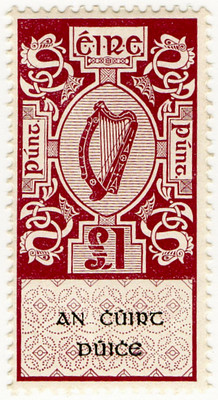 (un) £1 Purple & Black (1962)