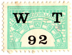 (102) 92p Light Blue & Black (1975)