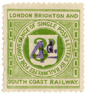 4d Letter (overprint)