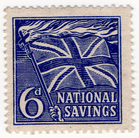(17) 6d Royal Blue (1944)