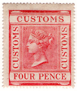(12) 4d Rose (1860)