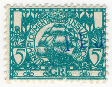 (07) 5d Turquoise (1914)
