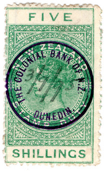 (218) 5/- Green (1880)